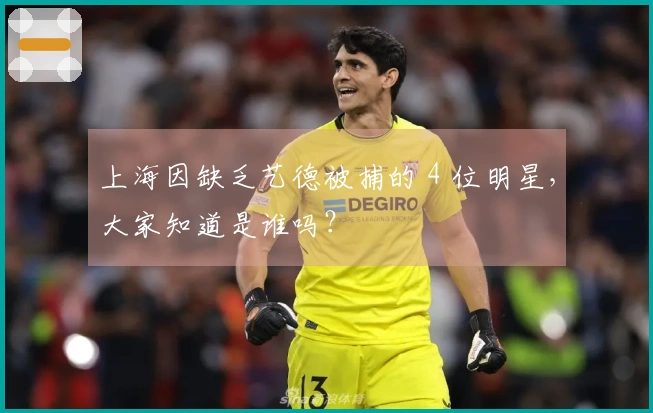 上海因缺乏艺德被捕的 4 位明星，大家知道是谁吗？